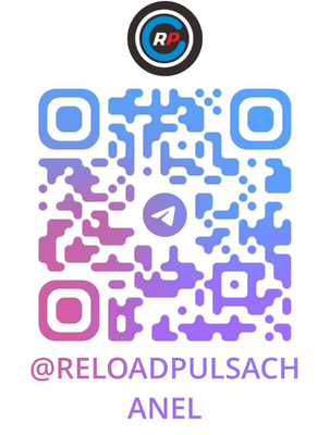 QR Code Channel Telegram @RELOADPULSACHANNEL